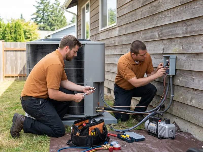 Central Air Conditioner Installation in Tacoma, WA